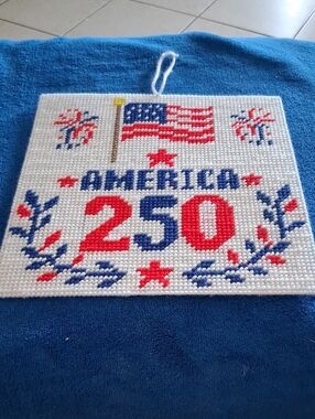 Patriotic "America 250" Wall Hanging